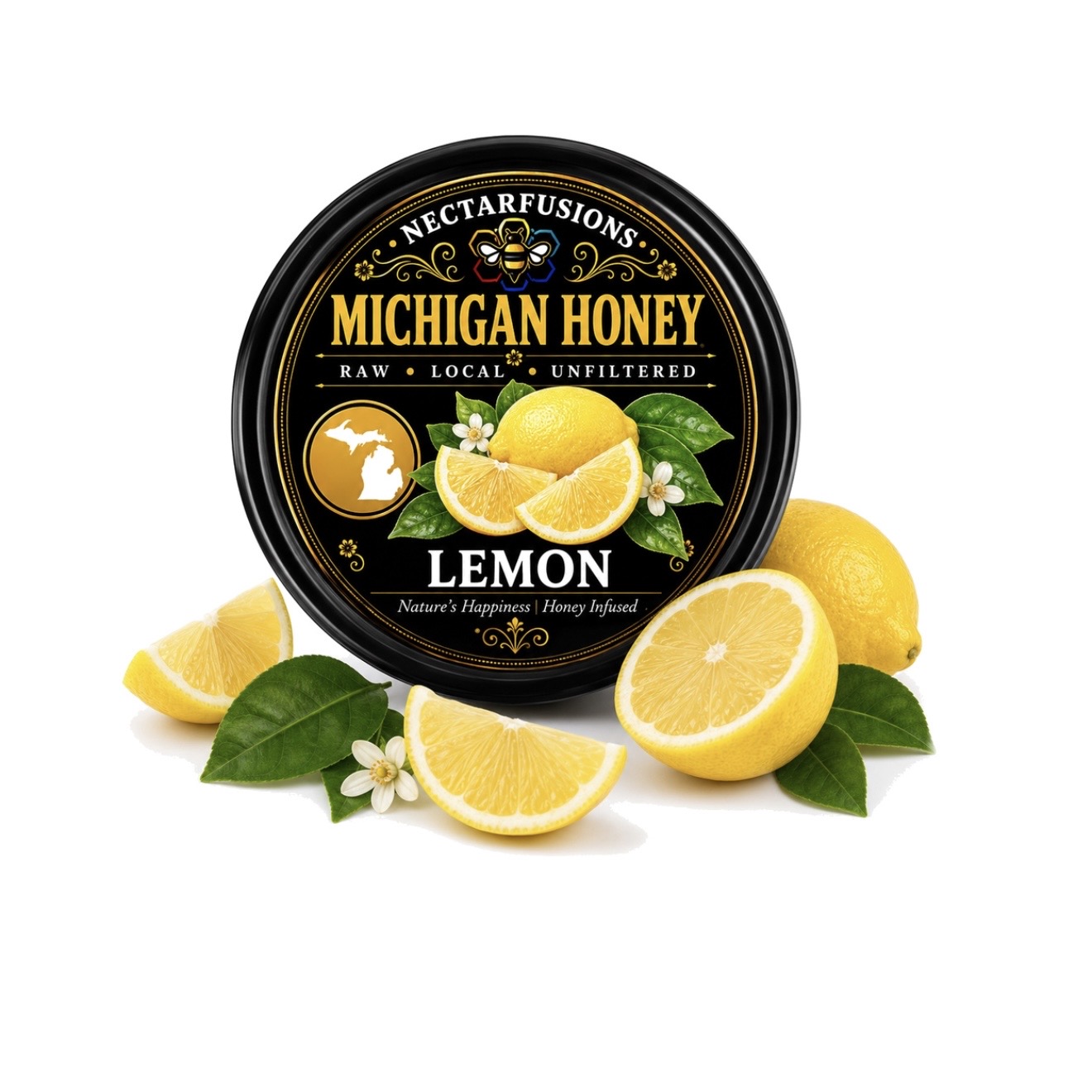Lemon lid label